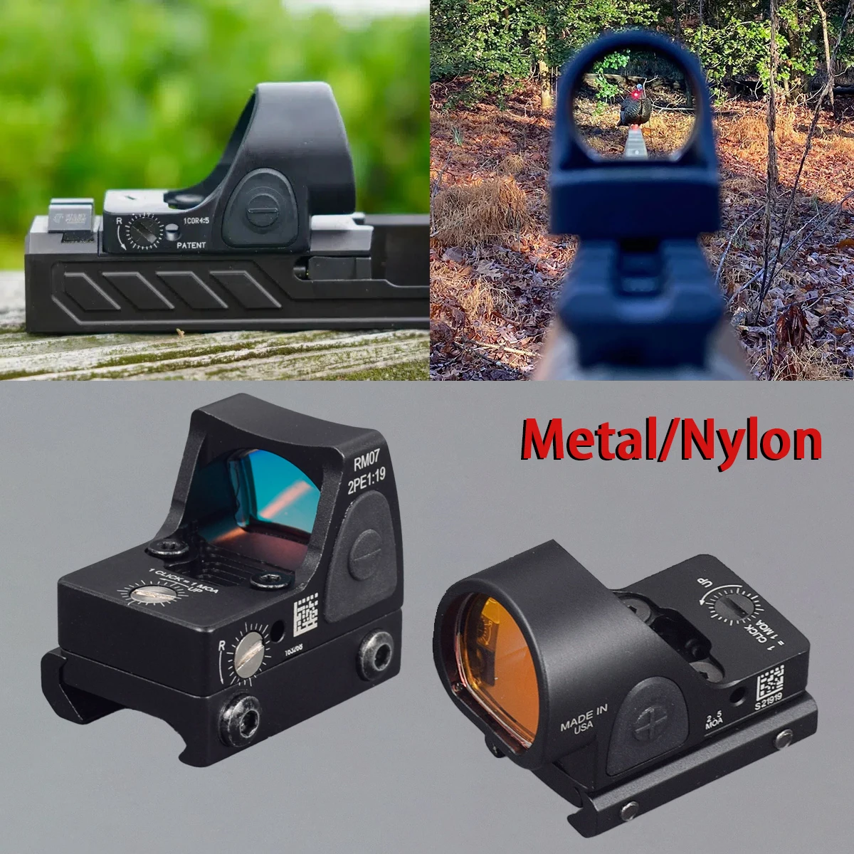 Metal Red Dot Sight…