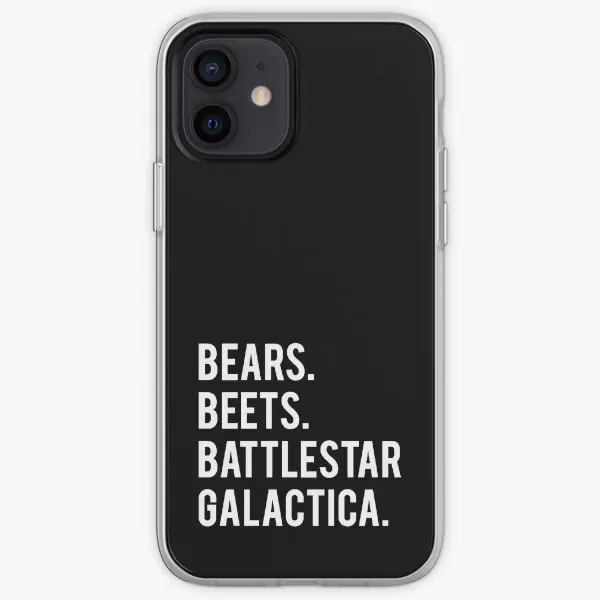 Bears Beets Battlestar Galactica Iphone  Phone Case Customizable for iPhone 11 12 13 14 Pro Max Mini 6 6S 7 8 Plus X XS XR Max