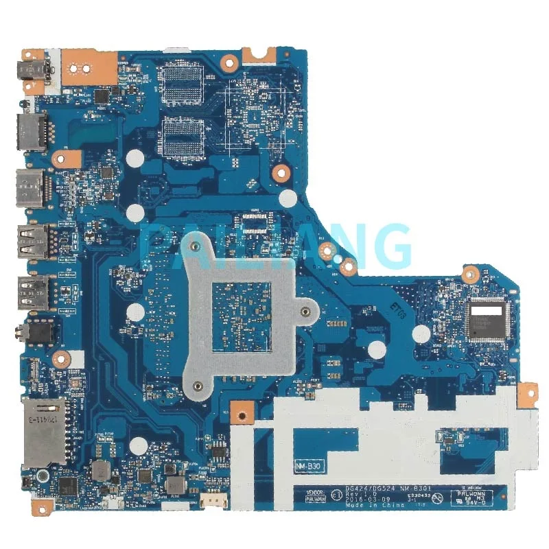 Placa base para ordenador portátil LENOVO Ideapad 320-15IAP N3350, DG424/DG524 NM-B301 5B20P20644, DDR3, completamente probada