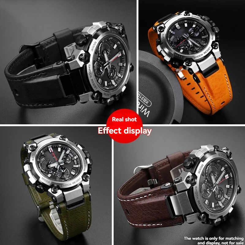 حزام جلد/نايلون أصلي سريع الإصدار لـ Casio G-Shock MTG-B3000D/BD |   استبدال |   ملحقات الحزام المقاوم للماء