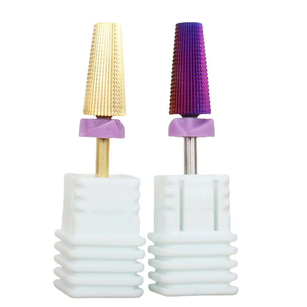 Doppelte Handgebrauch 5-in-1-Nagelfräser aus Wolframstahl, multifunktionales Hartmetall mit hoher Härte für Langzeit-Gel-Entferner