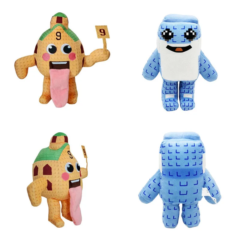 

Плюшевая игрушка Steal A Brainrot, игровая периферийная кукла, милая No. 9, плюшевые куклы для дома, игрушки для декора детской комнаты, подарки на день рождения, игрушки