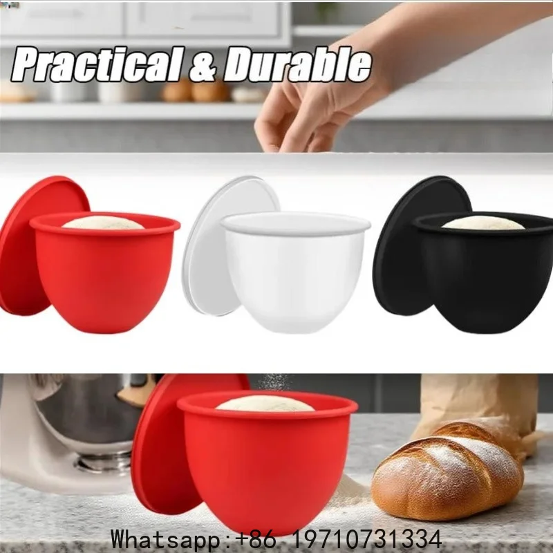 Silicone Bowl with Lids Included Mixer Accessory 1 Pc Silicone Liners for Kitchenaid Tilt-head 5 Qt Mixers – Mixer Attachments