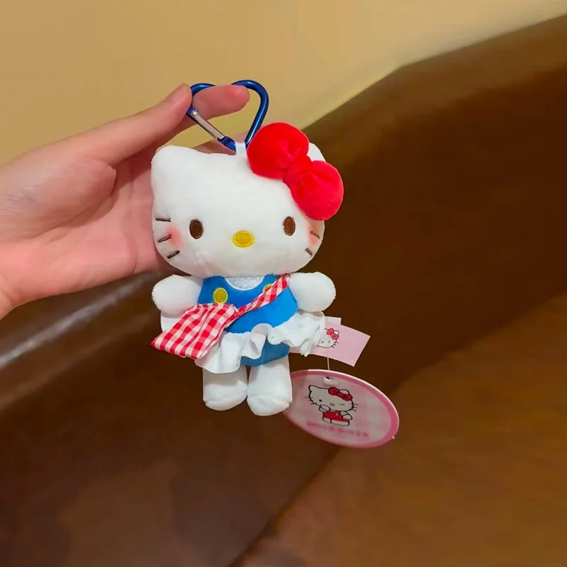 Nowa urocza pluszowa lalka z zawieszką w kształcie kotka z kreskówek Wisząca lalka z brelokiem z miłością Wyślij prezent buduarowy w magazynie Prezent urodzinowy