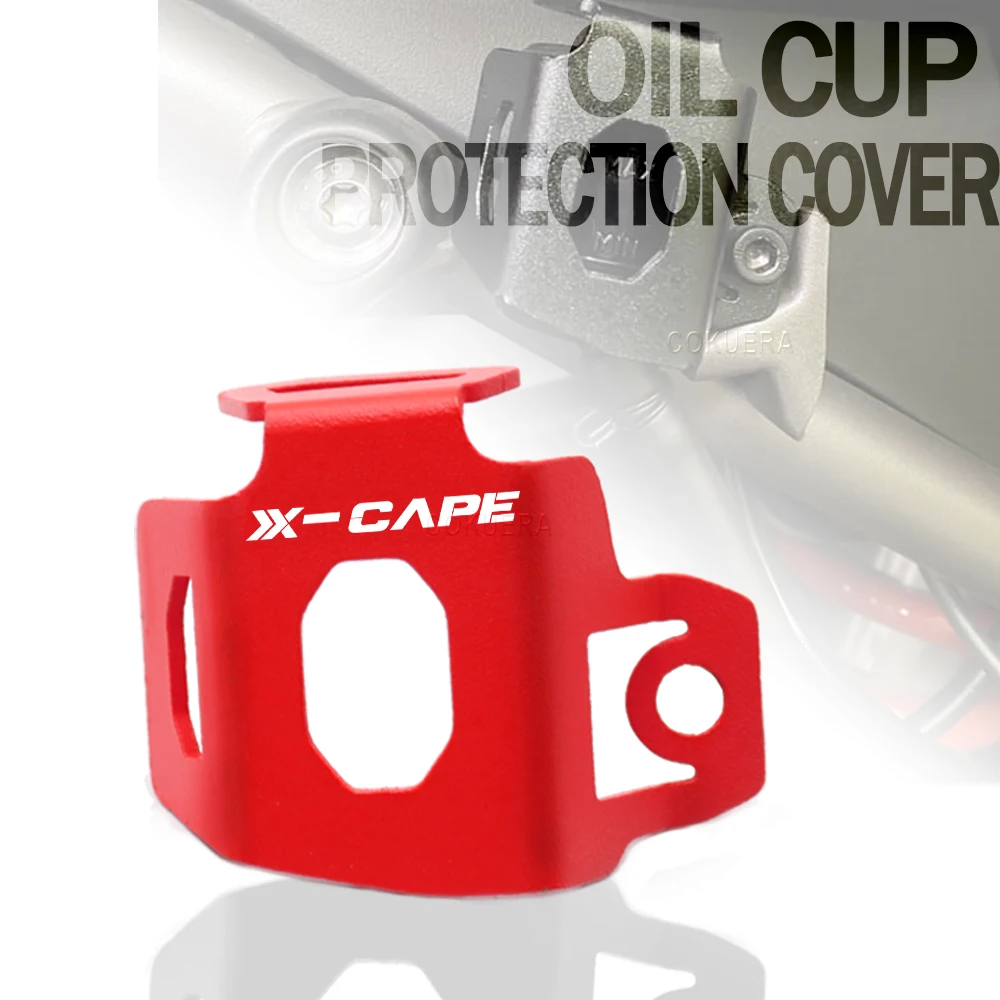 

For Moto Morini X CapeX-Cape 650 650X 2022 CNC aluminum Motorcycle Accessories Rear Brake Fluid Reservoir Guard Cover Protector
