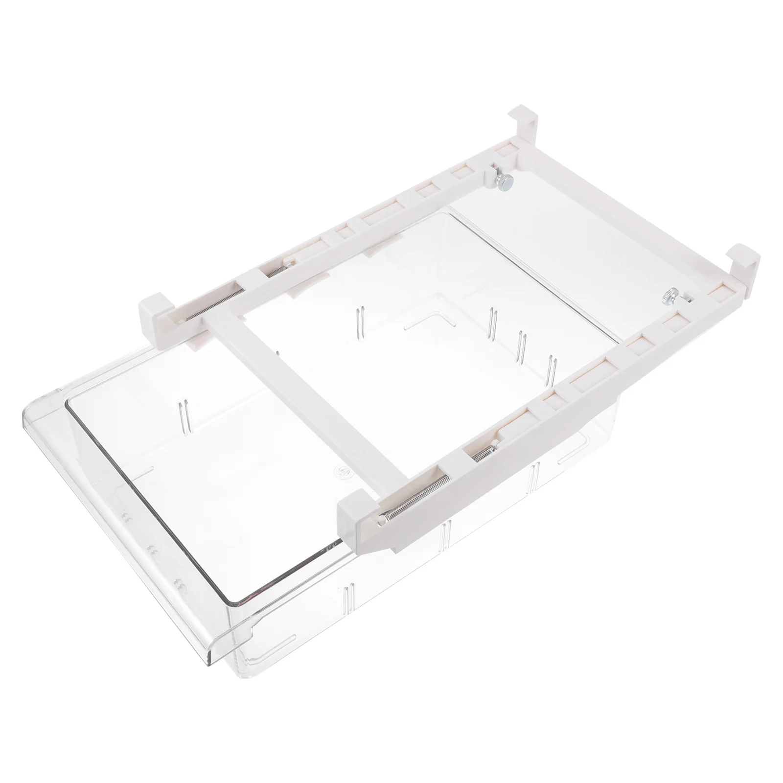 صندوق تخزين درج ثلاجة الحيوانات الأليفة الشفاف، منظم ثلاجة بسعة كبيرة، حافظة الخضروات، مكواة ABS صديقة للبيئة