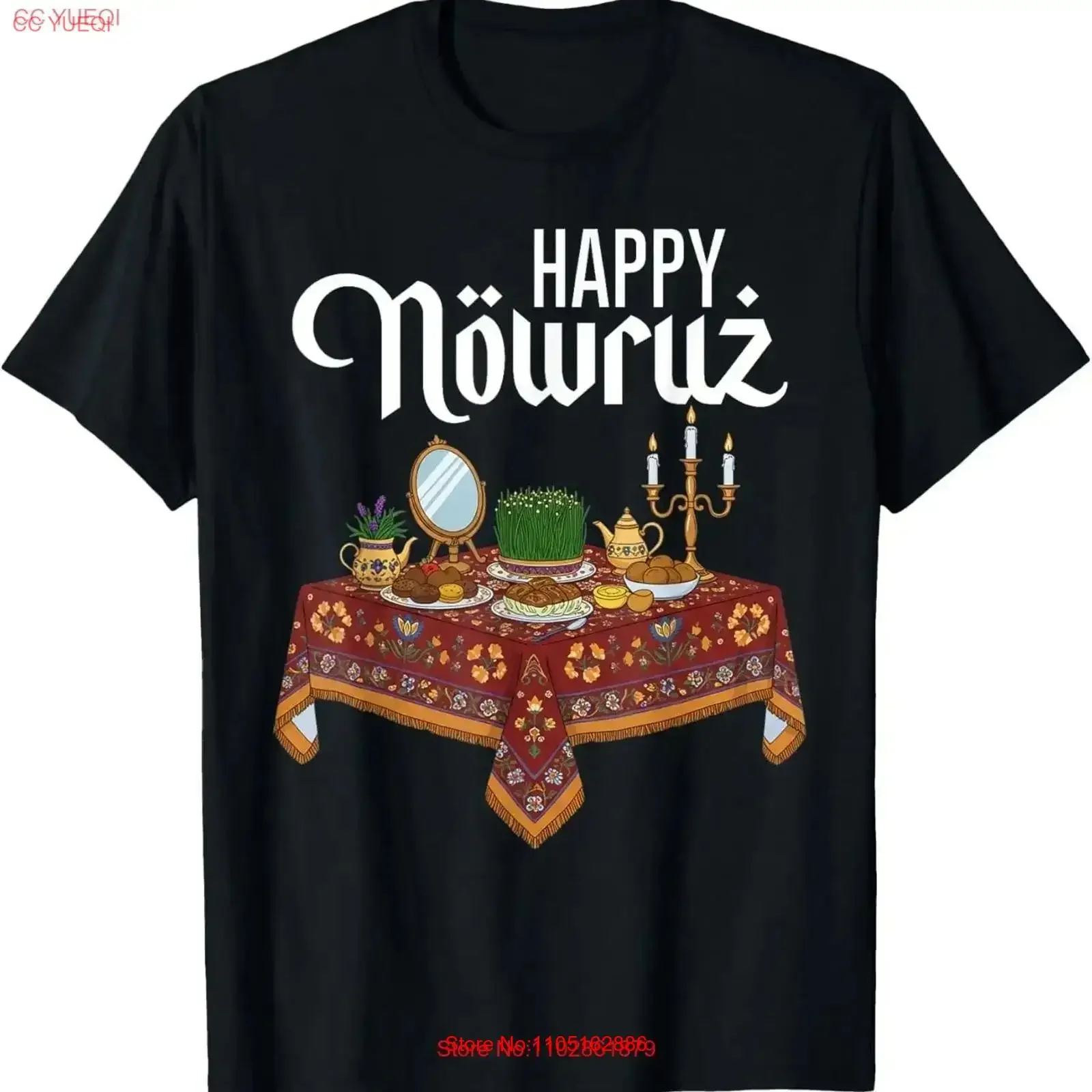 Nowruz Happy Persian New Year Spring Norouz Haftseen Norooz T Shirt vintage Washed homme Soft Stylish Versatile streetwear