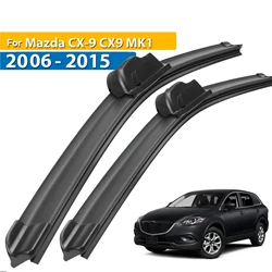 Erick's Wiper Front Wiper Blades For Mazda CX-9 CX9 MK1 2006 - 2015 Windshield Windscreen Clean Window Car Rain Brushes 26