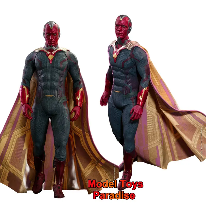 

Original HOTTOYS TMS037 1/6 Collectible Toys Vision 2.0 Wanda Vision Men Soldier Super Hero 12'' Action Figure Model Fans Gifts