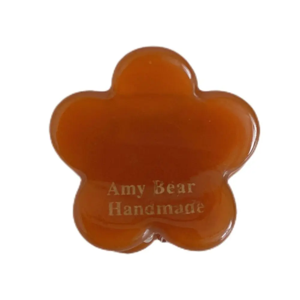 

Acetic Acid Hairpin Flower Hair Clip Small Grab Clip Headwear Heart Hair Clip Love Geometry Acetate Mini Hair Claw Female