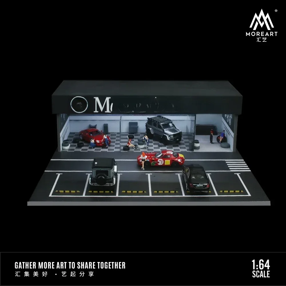 MoreArt 1:64 MB Modification Shop Model Diorama