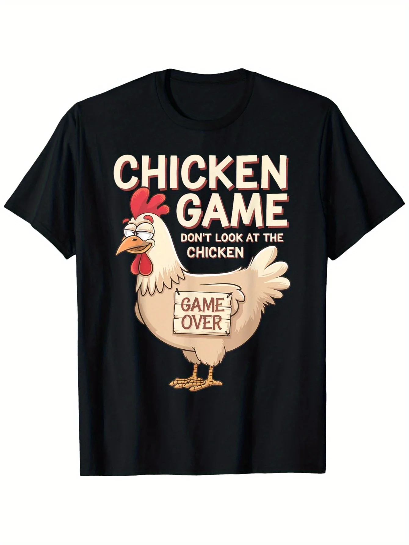 Chicken Game Don't Look At The Chicken T-Shirt