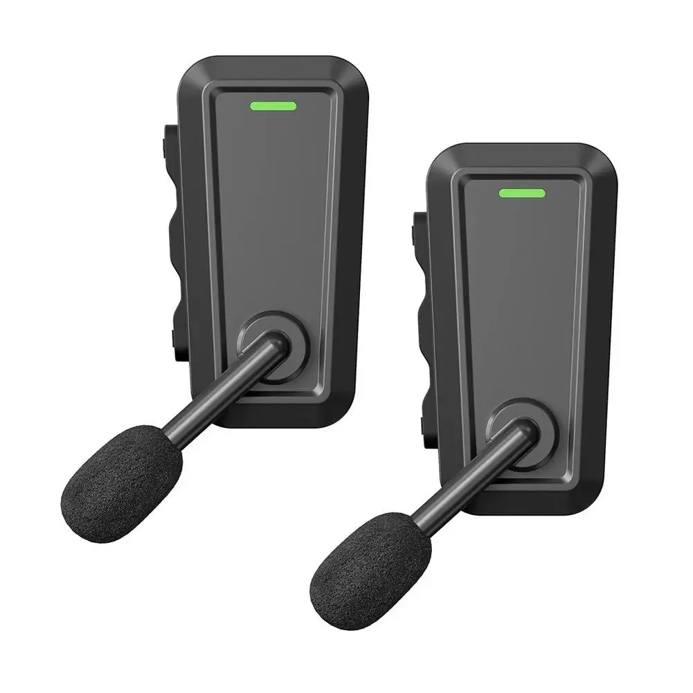 1/2 Stück C10 Kabelloses Bluetooth-Helm-Intercom-Headset, Wasserdicht, Geräuschunterdrückung, Musik-Sharing, Interphone für Outdoor-Radfahren