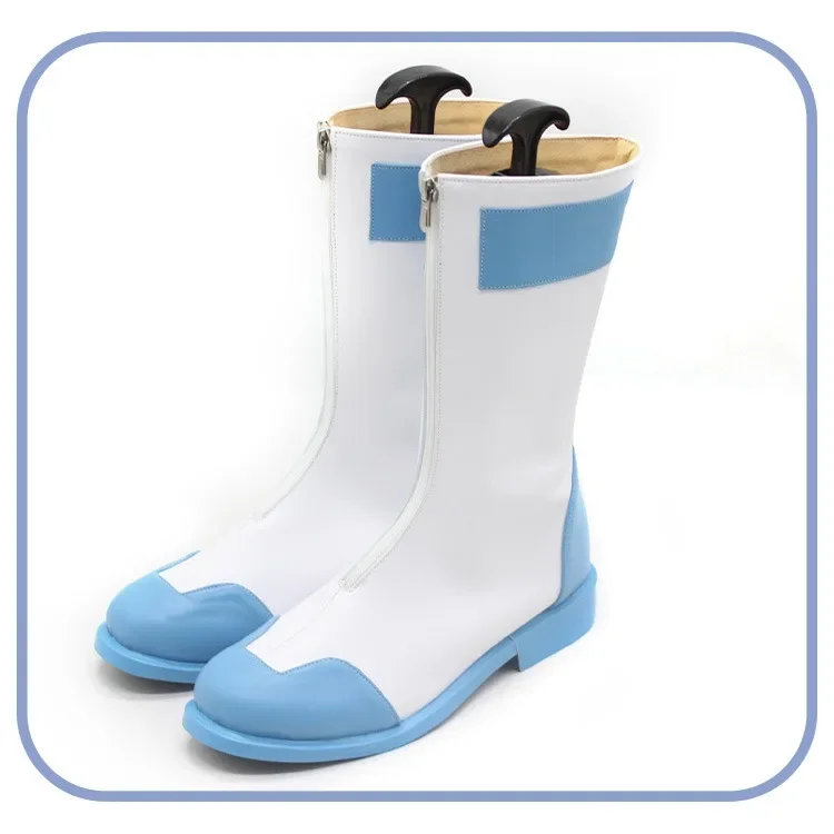 Eureka Cosplay Shoes Halloween Carnival Boots Anime Psalms of Planets Eureka Cosplay Props PU Leather Shoes Big Size Custom Made