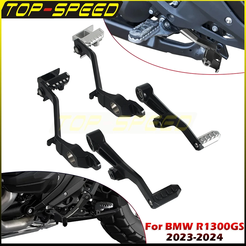 

For BMW R1300GS R 1300 R1300 GS Parts 2023-2024 Motorcycle CNC Foot Brake Pedal Lever Silver/Black/Blue Gear Shift Shifter Lever