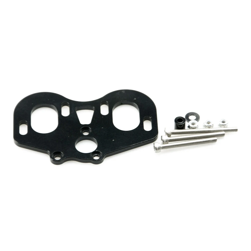YEAHRUN Aluminium Dual Motor Mount Kit voor Axiale SCX10 90047 Wrangler 1/10 RC Rock Crawler Auto Model Upgrade Onderdelen