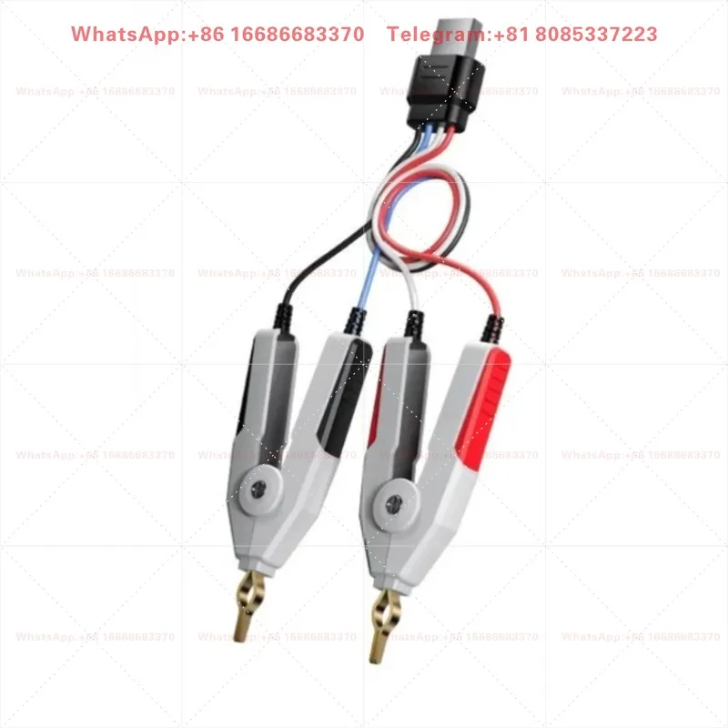 LCR-ST2 Digital Bridge Testing Tweezers Four Terminal Kelvin Clip Electronic Component Test Fixture