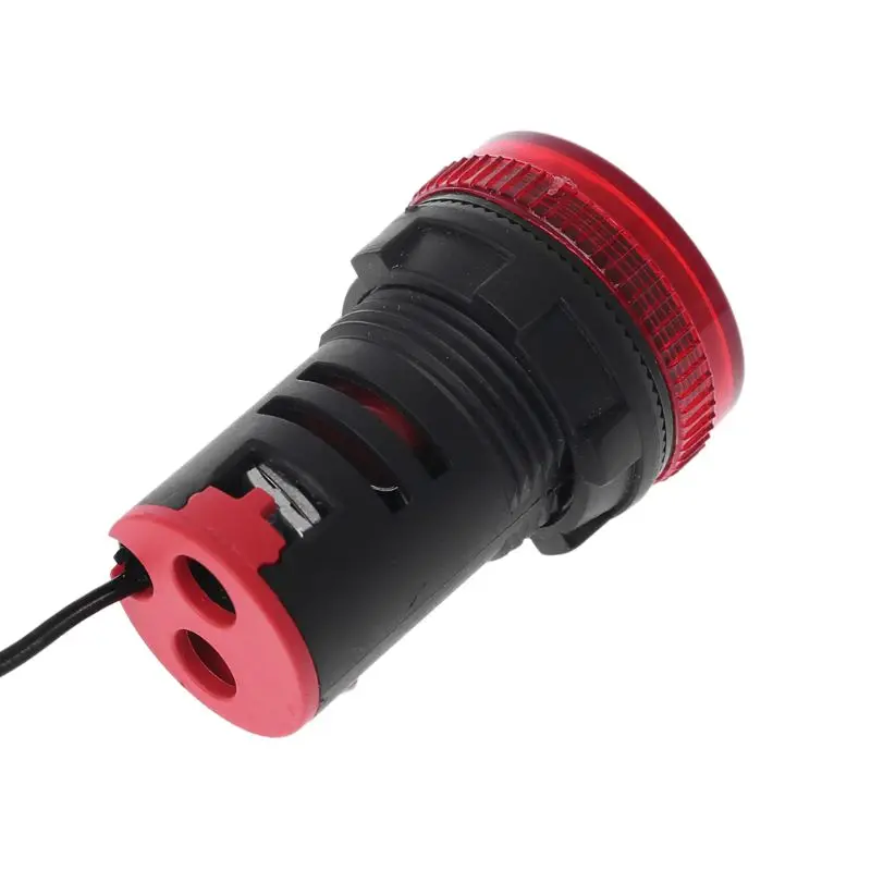 22 mm 50-380 V termómetro indicador luz LED pantalla digital pieza electrónica