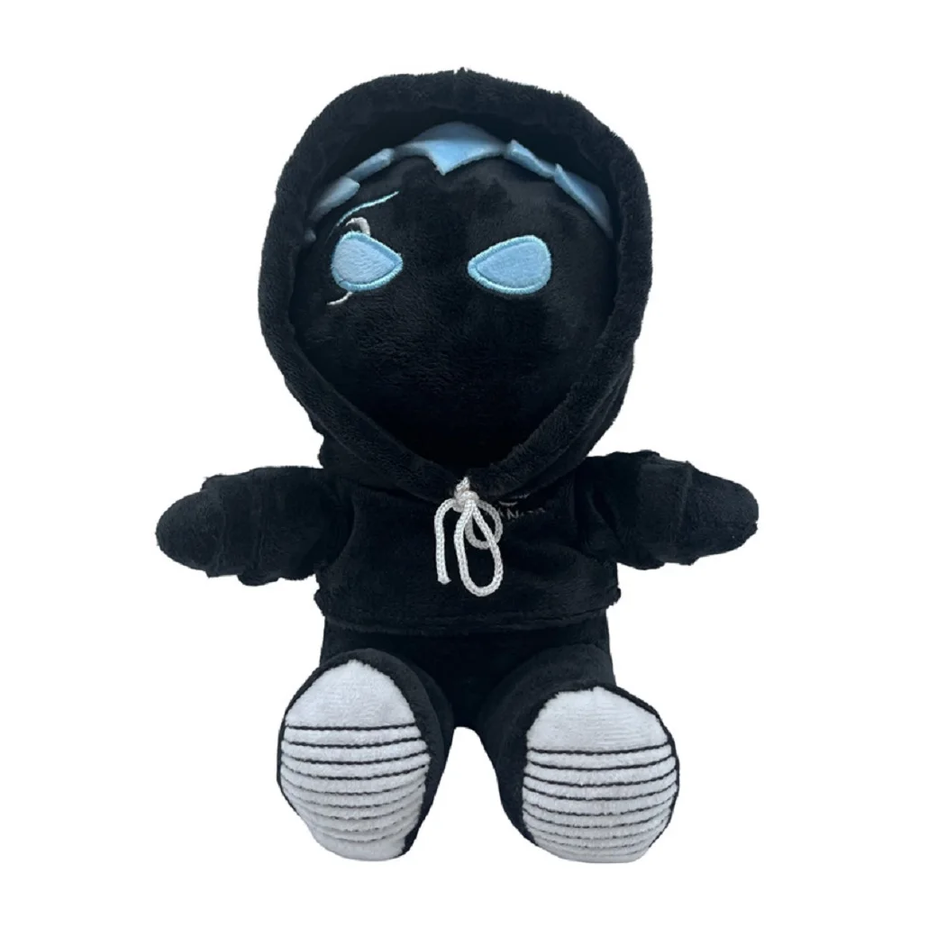 Cool Tanqr Boy Cartoon Characters Stuffed Animal Game Plushie Doll Toys Figure Cosplay Soft Stuffed Pillow Toys for Friends Gift