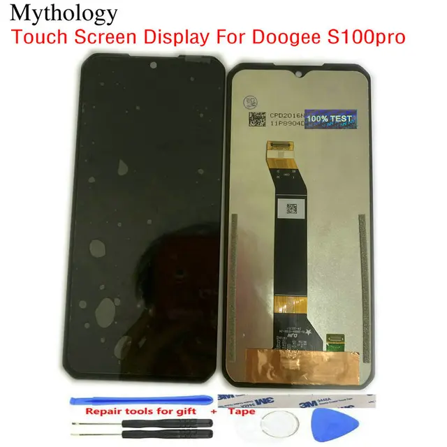 Oryginalny wyświetlacz LCD do wyświetlacza Doogee S100 Pro 6,58 cala Akcesoria do telefonów komórkowych