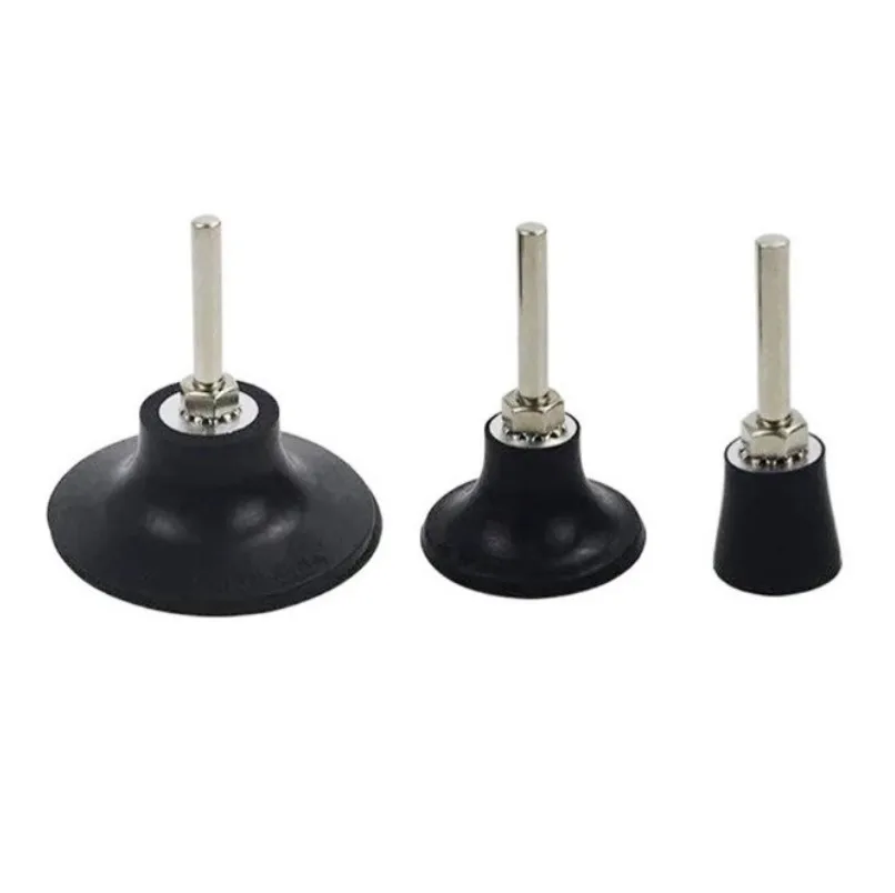 Sanding Disc Holder 25/50/75MM 45MM Black Holder Abrasive Tool 1/4inch Shank 1pc M6 Polish Quick Replacement Sanding Disc Pad