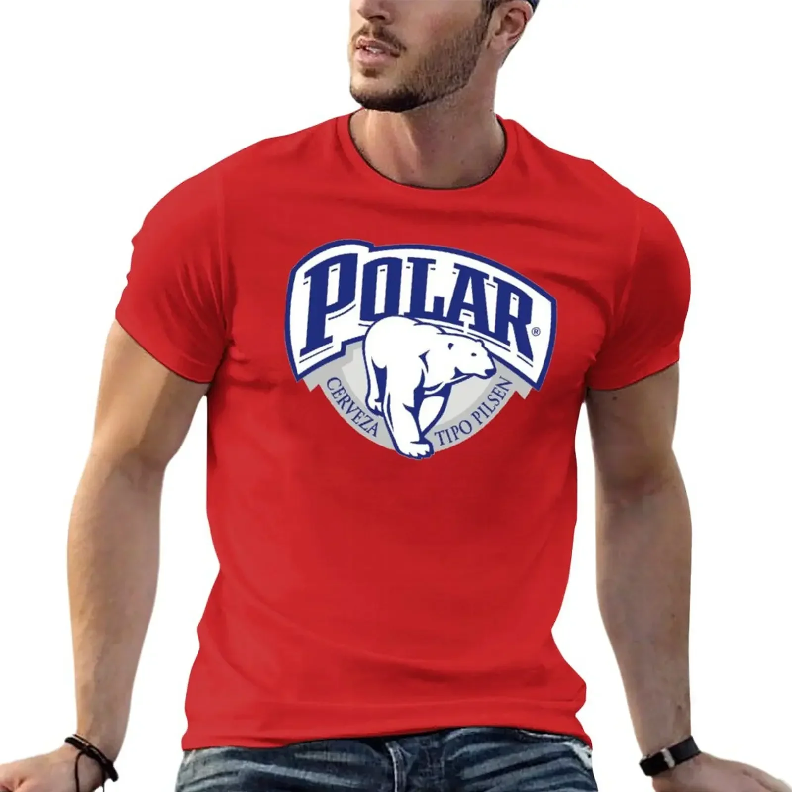 New Cerveza Polar de Venezuela pilsen polarcita T-Shirt graphic t anime korean fashion men streetwear vintage Cartoon Outfits