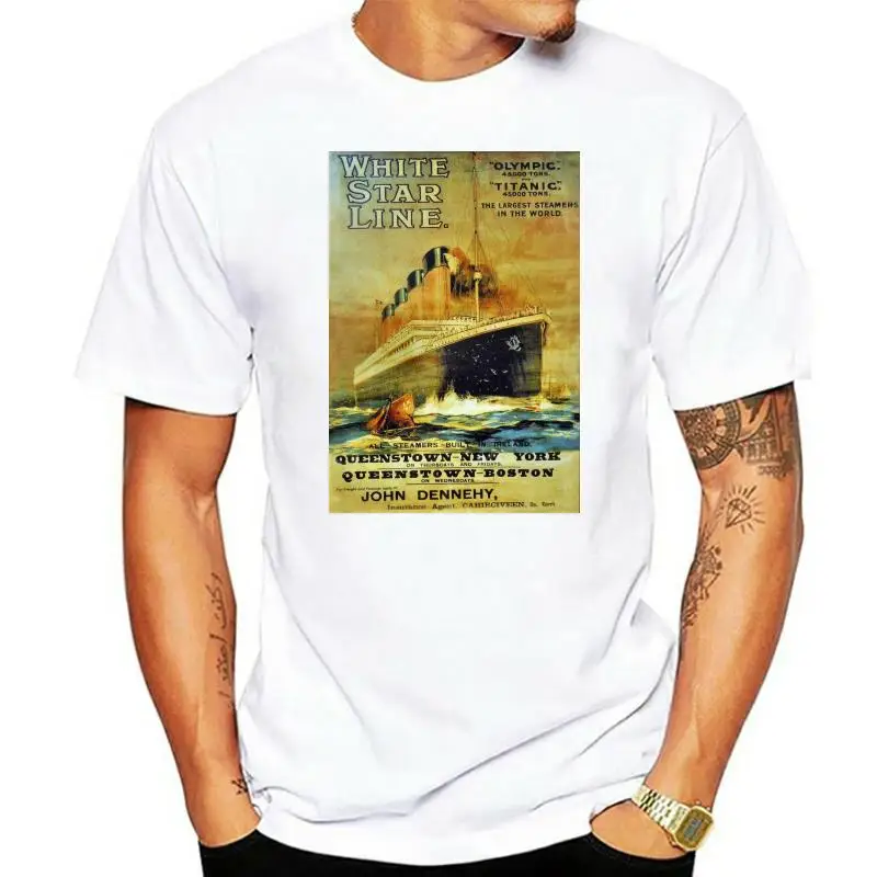 titanic-dos-homens-camiseta-grafica-linha-de-estrela-branca-camiseta-de-poster-vintage-camiseta-feminina-camiseta-novidade