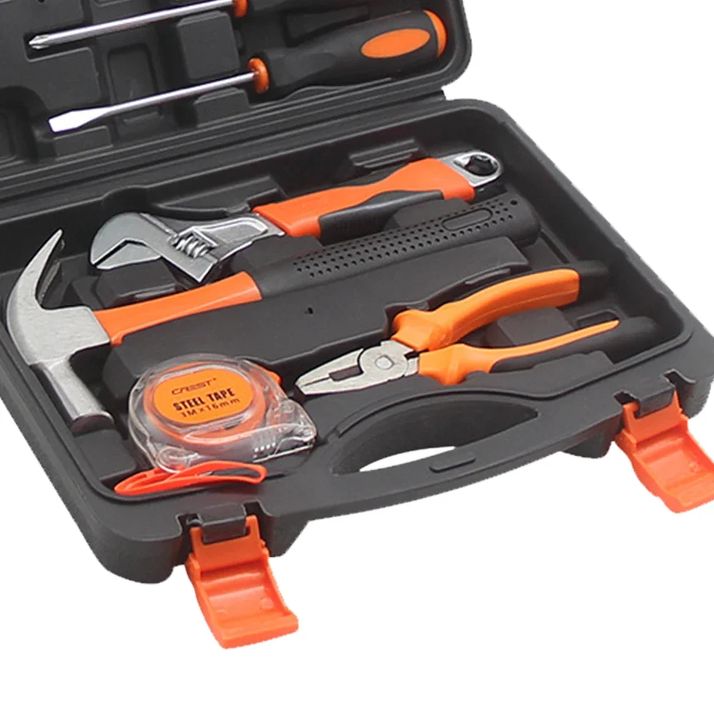 15in1 Diy Tool Portable Complete Set Multifunctional Box Working Wood Tools Household Kit Allen Keys Hand Repair Hardware