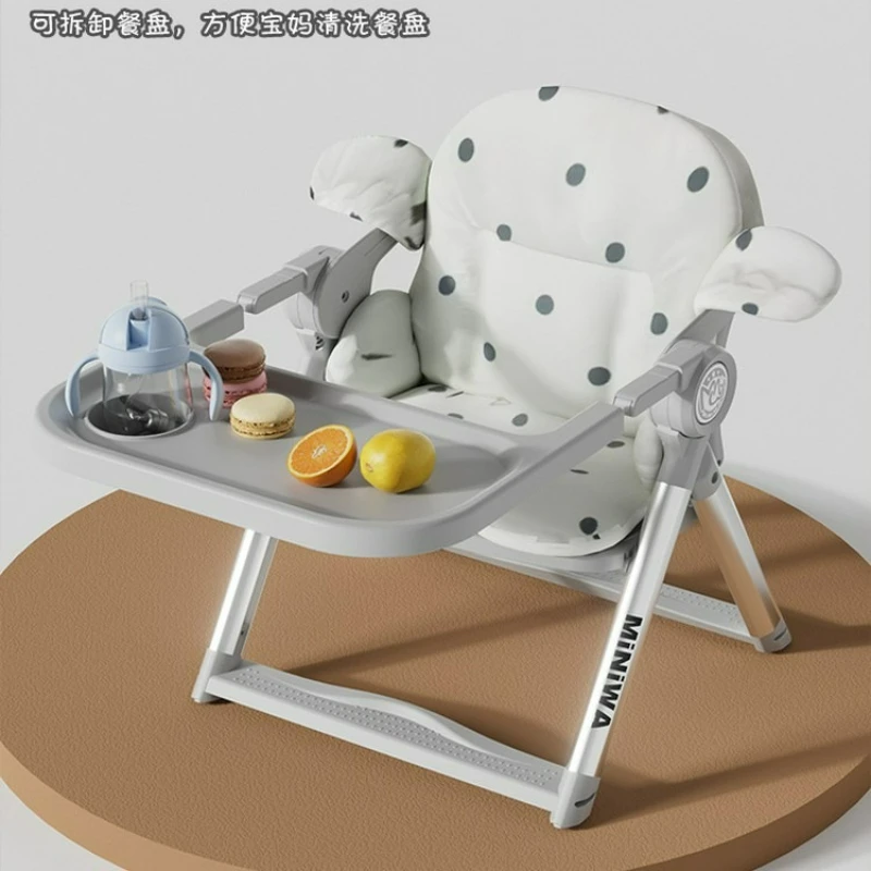 Portable Baby Dining Chair Home School Chair Foldable Outdoor Picnic Chair for Infants Children Outdoor Baby Camping