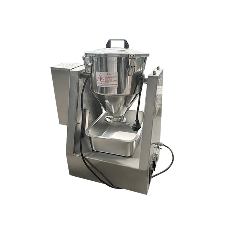 Small Food Grade 304 Stainless Steel Powder Granule Mixer Laboratory Micro Blending Unit
