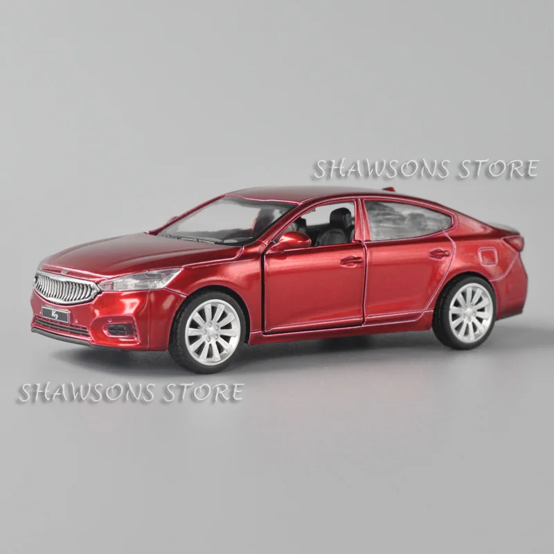 1:41 Scale Diecast Metal Model Car Toy KIA K7 Pull Back Miniature Replica Collectible