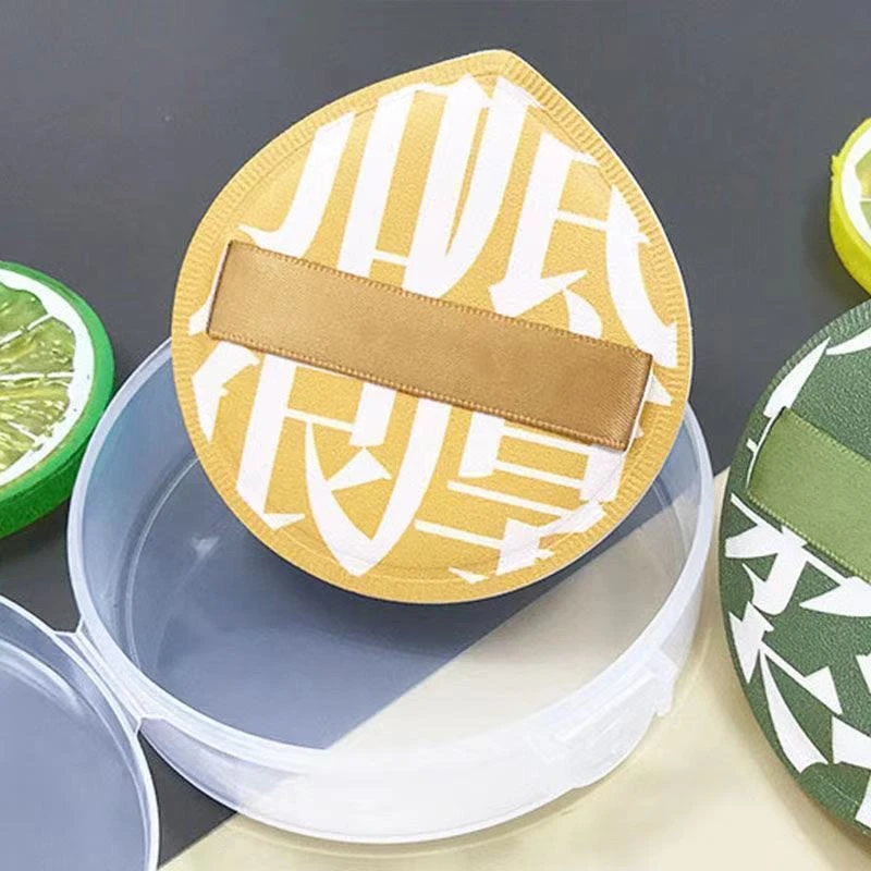 حجم كبير حلوى القطن التجميل نفخة سوبر إسفنجة لينة وسادة هوائية مسحوق نفث الأساس المخفي أدوات ماكياج جاف ورطب