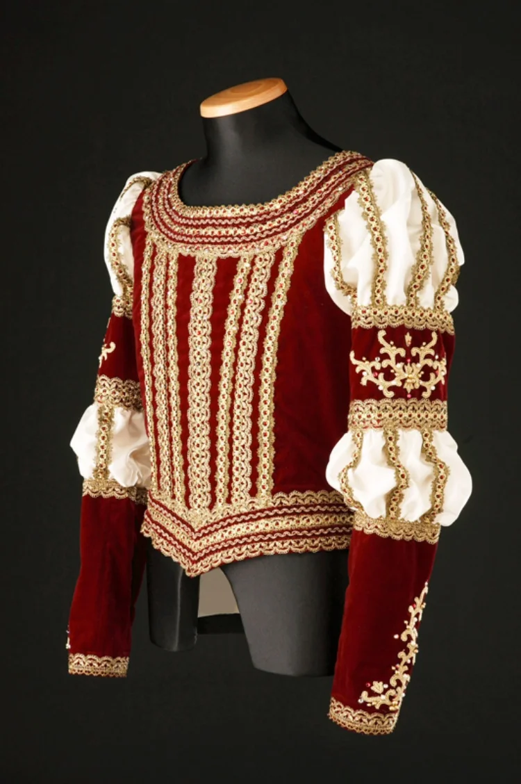 Tudor Elizabethan Noble Jacket Historical Renaissance Victorian Royal Court Prince Wedding Uniform Theatre Musical Show Costume