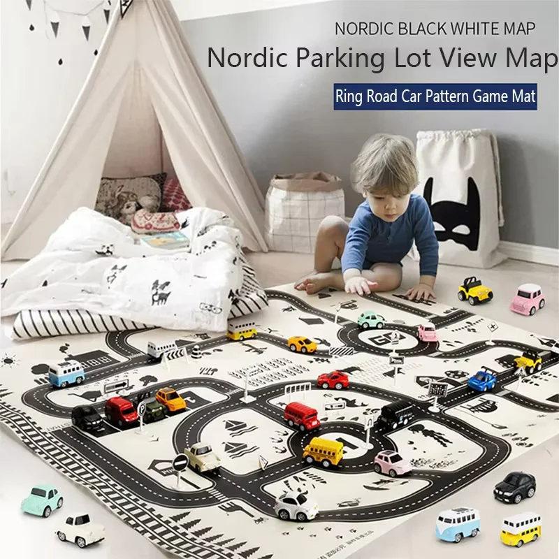 Alfombra de Mapa de Carretera - Kids Toys Under 100 reseña y precio