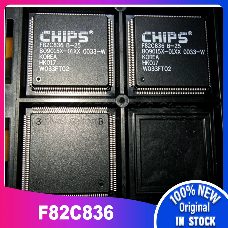 

1PCS/LOT F82C836 B-25 F82C836 QFP 100% New Spot stock