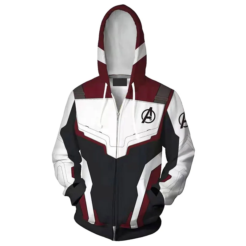 

Avengers Hoodie Coat Cosplay Jacket Sweatshirt Costumes Quantum Realm Superhero Fashion Hoodies Costume