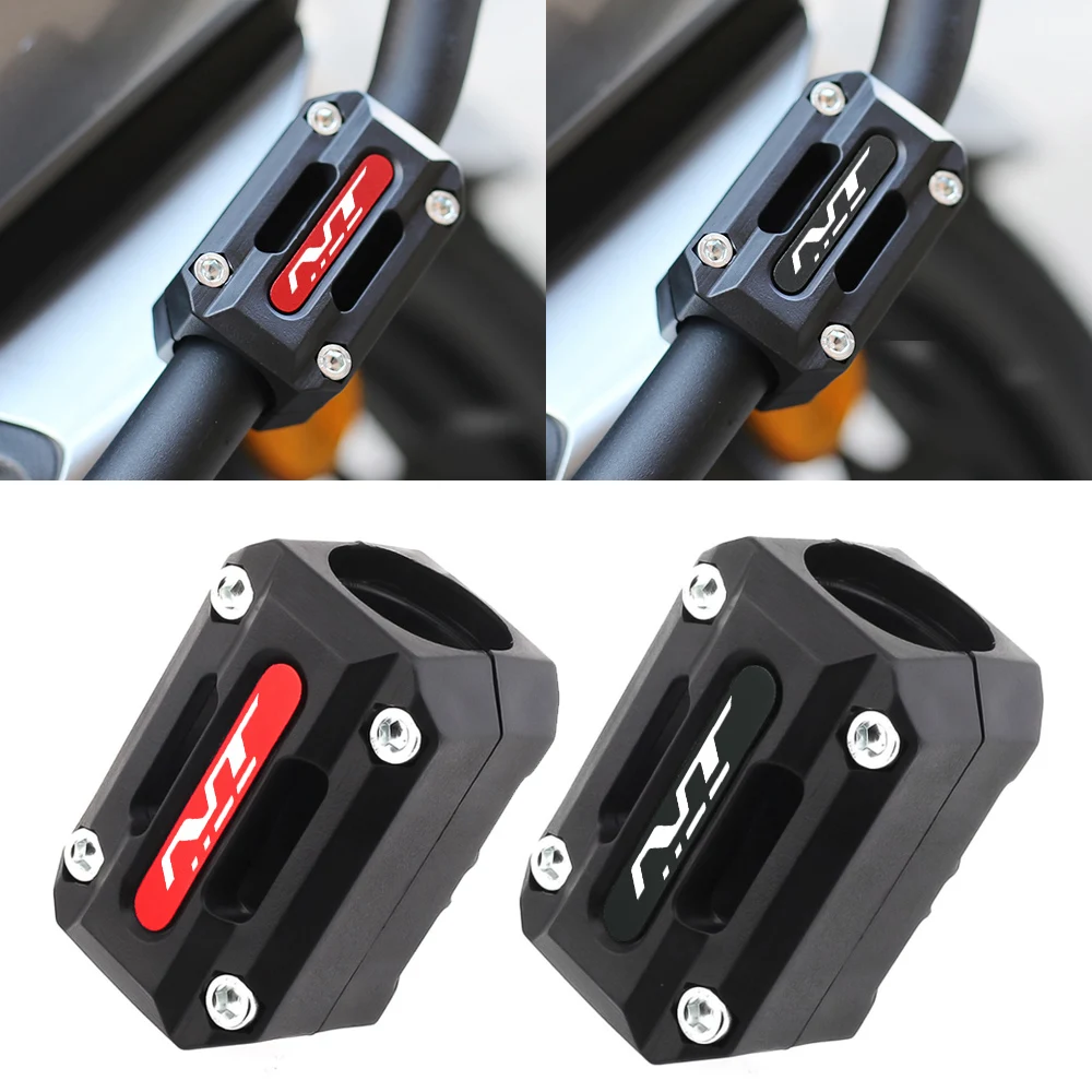 Image of Für Honda NT1100 NT 1100 Motorrad-Motorschutzbügel Stoßfänger Schutzblock Zubehör 22/25/25MM