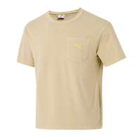 Puma Men's Boundless Moves Pocket Tee Sst Shirt Round Neck Loose Breathable Daily Casual Top Running Fitness Half Sleeve Short Sleeve 633135-68
