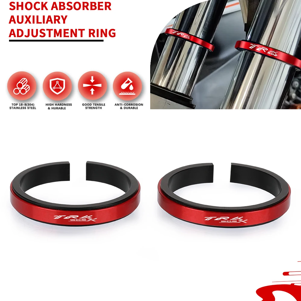 Передние подвески 30-50 мм для Benelli TRK 502X 502 TRK502X TRK502, кольцо амортизатора мотоцикла, вспомогательная регулировка