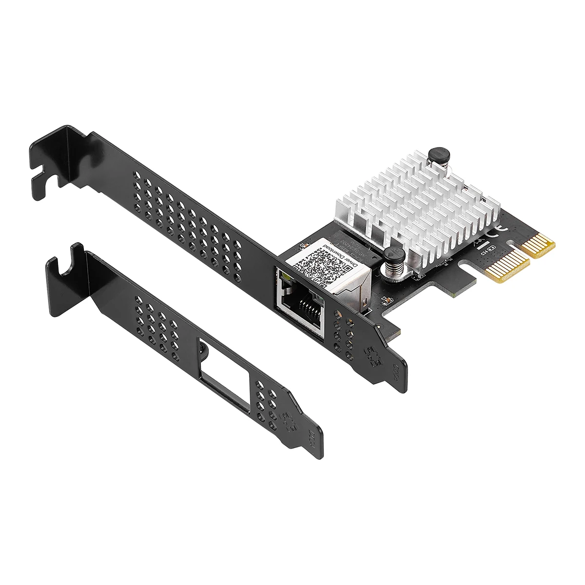 Intel I225-V3 Game PCIE Card 2500Mbps Gigabit Network Card 10 100 1000Mbps RJ45 Wired Computer PCIe 2.5G Network Adapter LAN