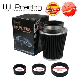 Interface universal motocicleta filtros de ar 12mm tira cone do carro filtro entrada ar frio turbo respiradouro cárter respiradouro WLR-AIT12