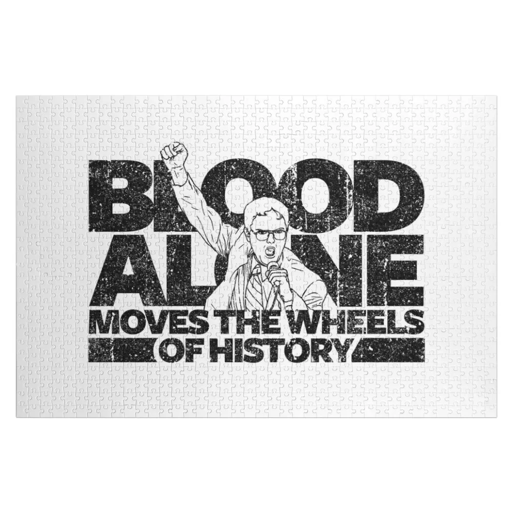 Dwight Schrute - Blood Alone Moves The Wheels of History (Variant) Jigsaw Puzzle Animal Puzzle