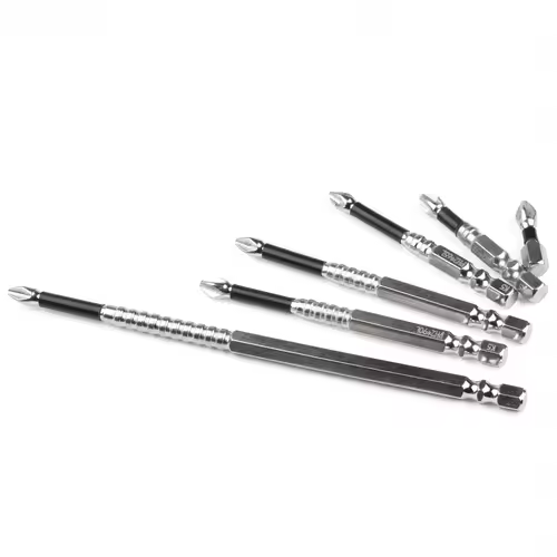 K5 Non-slip High Hardness Bit S2 Strong Magnetic 5A Black Non-slip Cross Head Electric Drill Electric Screwdriver Bit - Image 6