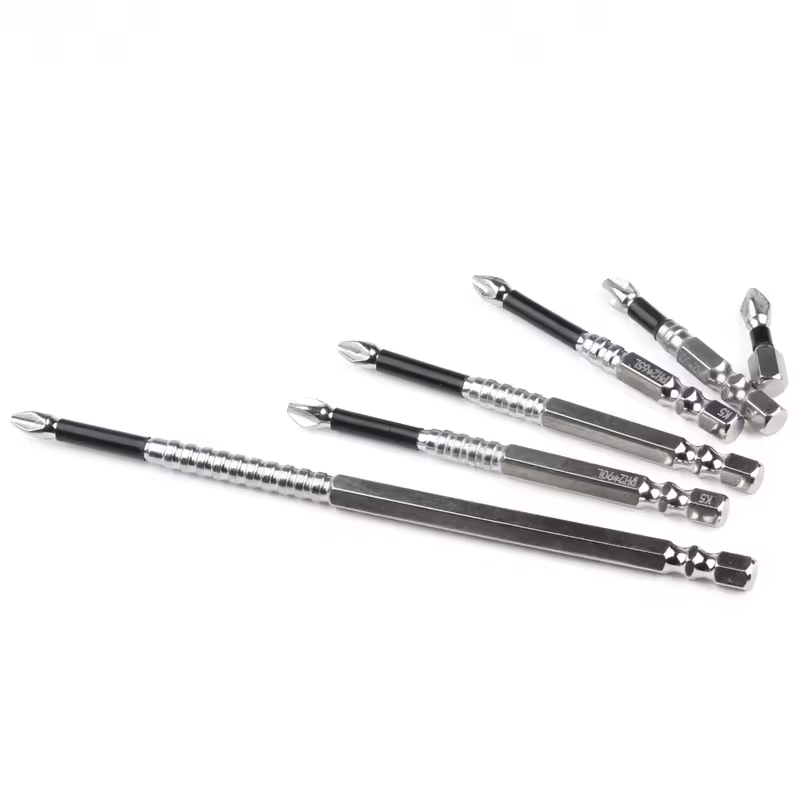 K5 Non-slip High Hardness Bit S2 Strong Magnetic 5A Black Non-slip Cross Head Electric Drill Electric Screwdriver Bit - Image 6