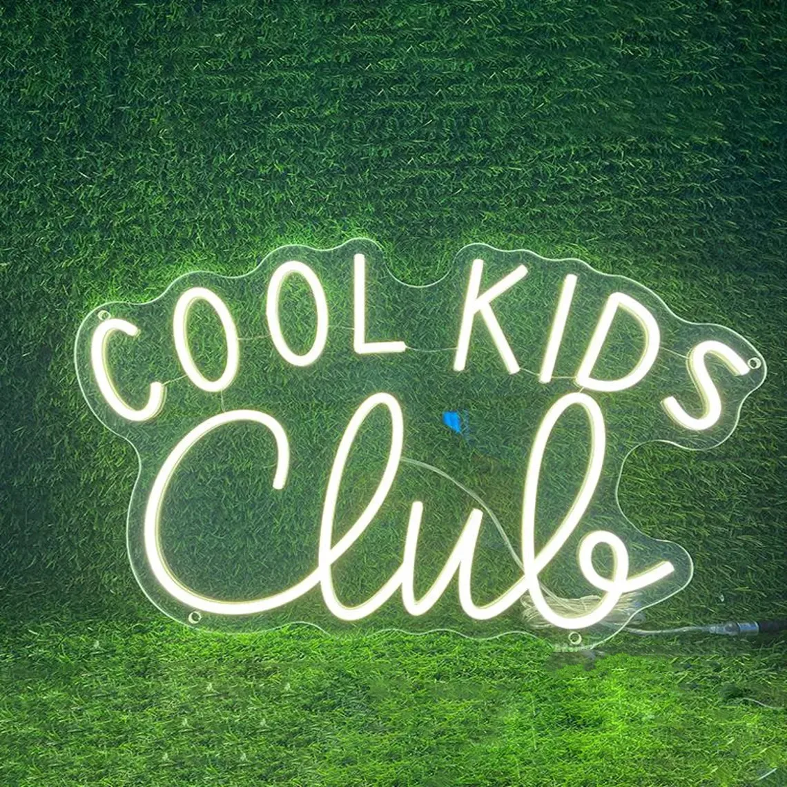 Cool Kids Club Neon Sign, Kids Room Wall Art, Kids Club Wall Sign, Playroom Decor, Nursery Wall Hanging, Gift for Children