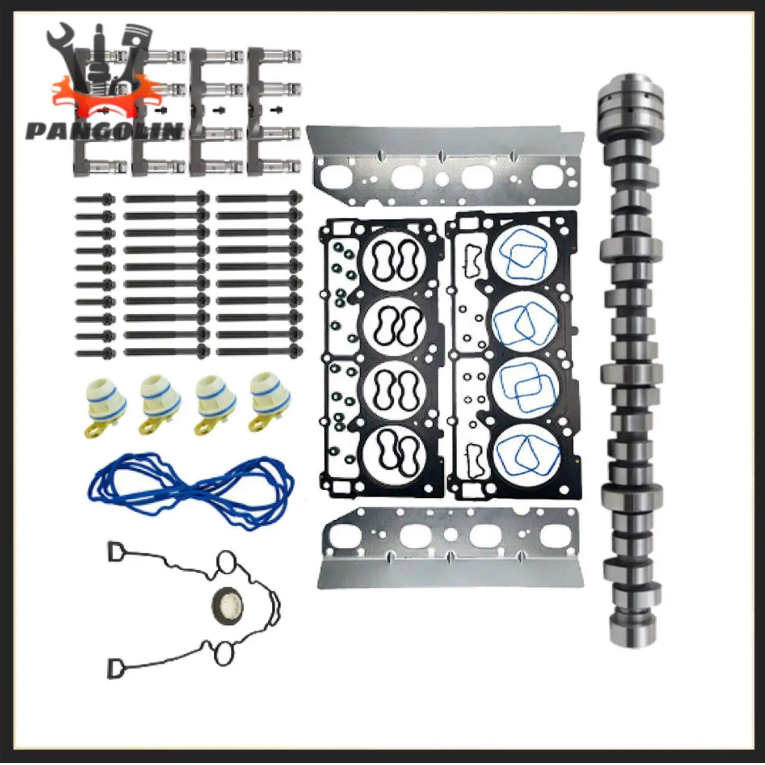 1Set Lifters Camshaft Gaskets Plugs Kit 53021720AB 53021720AD 53021720AE For Dodge Ram 1500 2009-2015 5.7L Hemi Non-MDS Engine