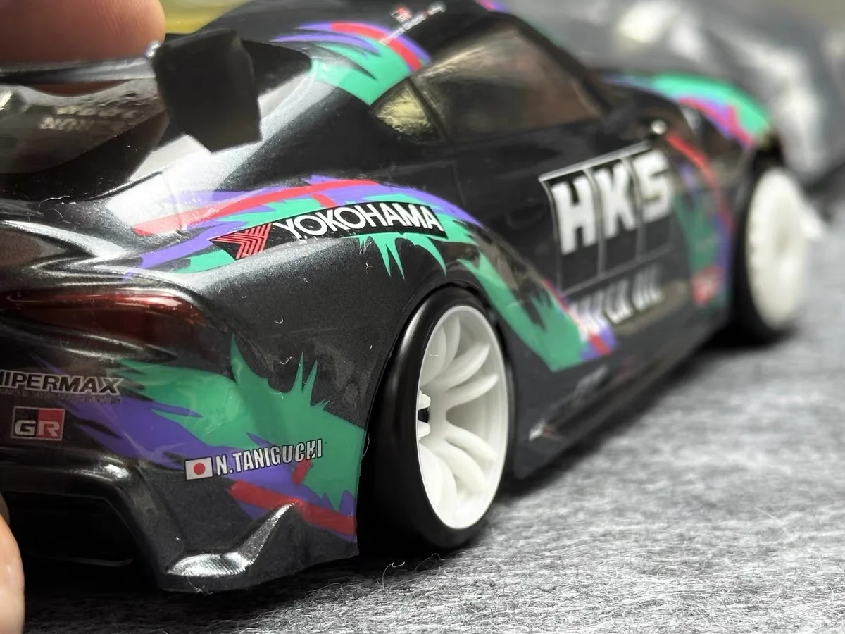 20mm/22mm Drift Tire simulation tire Bald tyre for RC Car 1/28 1/24 DriftArt Kyosho Mini-Z  TG SUPER XRX DRZ Wltoys k969