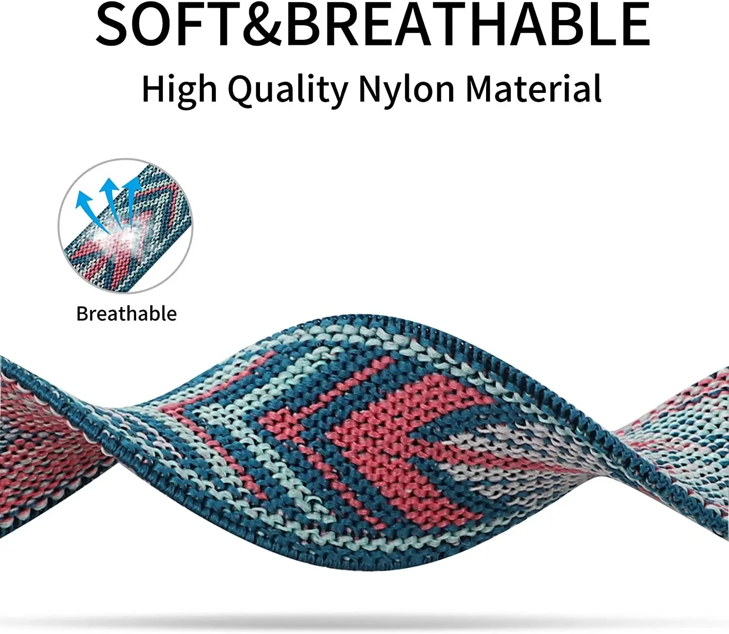 Elastic Nylon Strap for Apple watch band 40mm 44mm 41mm 45mm 42mm 46mm 49mm Correa bracelet iWatch series 10 9 7 se 6 5 Ultra 8