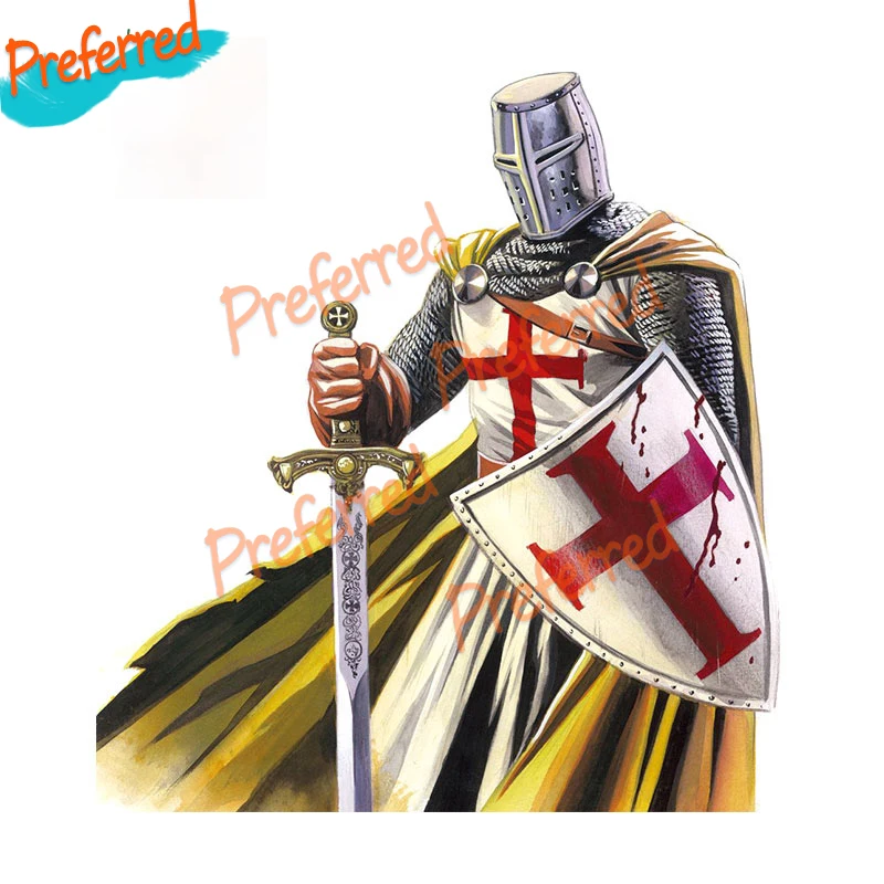 

Crusades Knights Templar Sticker Decal for Your All Cars Racing Laptop Motorcycle Helmet Trunk Surf Camper Toolbox Window Bumper