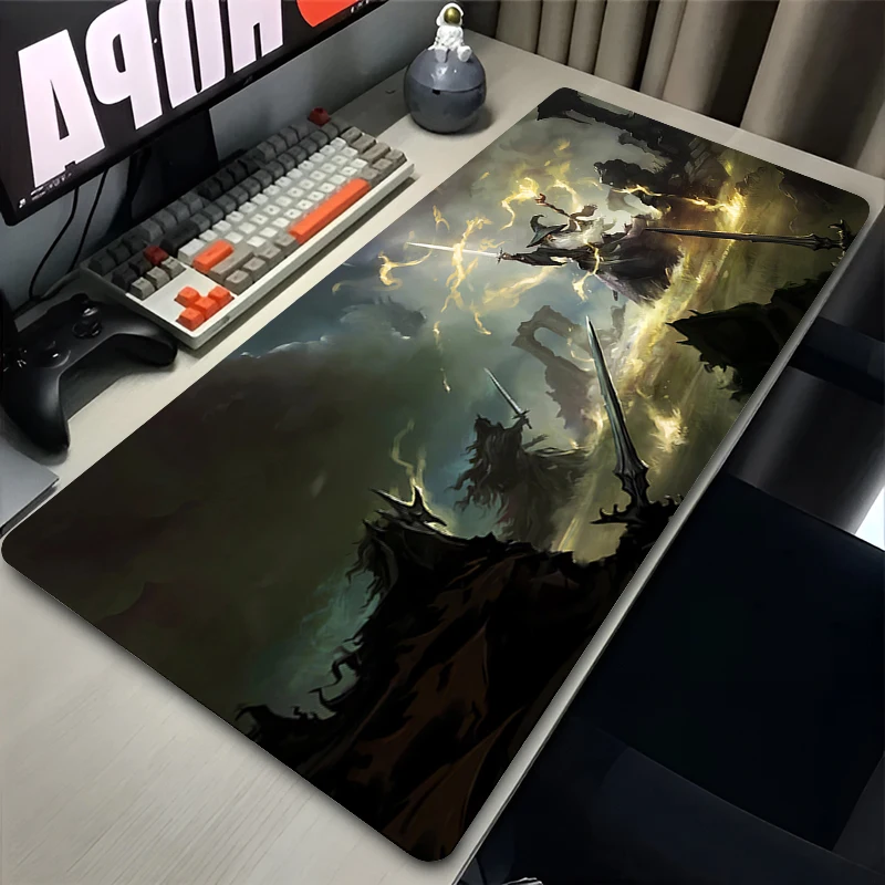 Mouse Pad PC Non Slip Anime HD Print Extended Desk Mat Laptop L-Lords The Gaming Accessories Mousepad Gamer R-rings Keyboard Pad